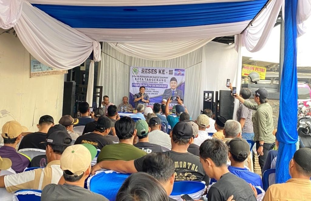 Komisi IV DPRD Kota Tangerang Mendapat Usulan Warga Membuat Tanggul Pembatas di Kunciran Indah